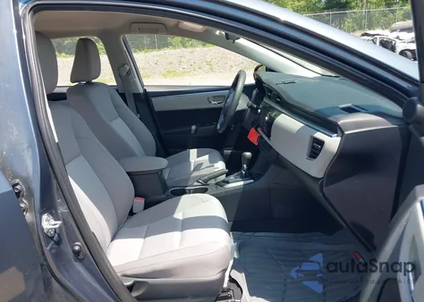 2014 Toyota Corolla Le из США, поврежденный, VIN 2T1BURHE3EC149050